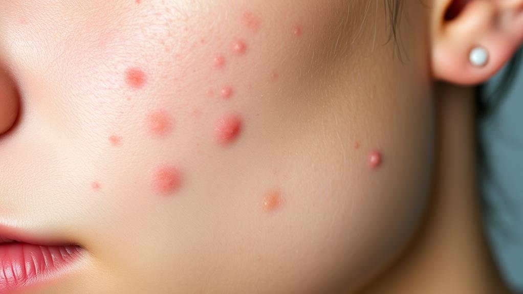 antidepressants impact acne severity