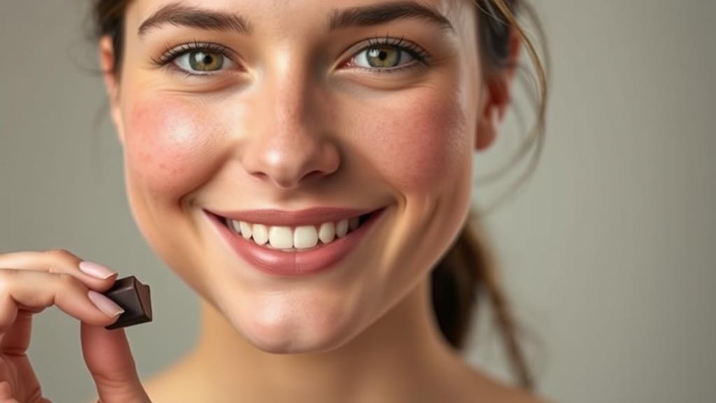 chocolate s impact on acne