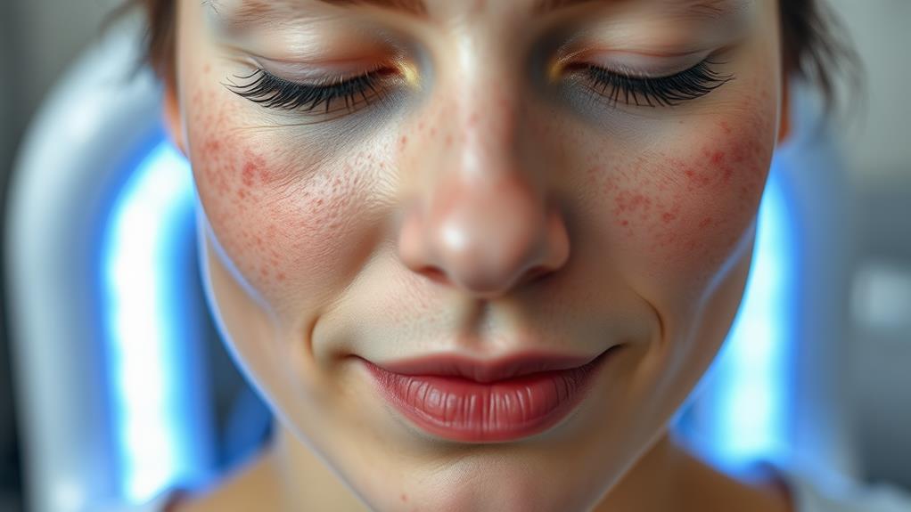 effectiveness of acne lamp