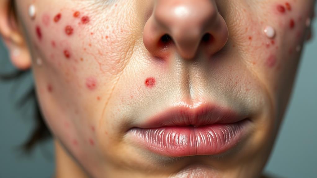 gut microbes influence acne development