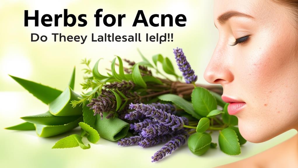 herbal remedies for acne