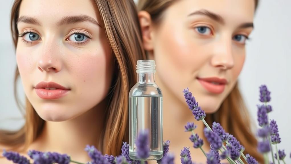 lavender water for acne