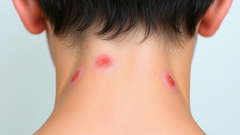 nape acne causes treatment