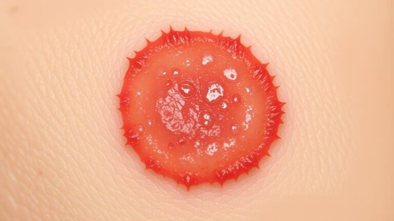 ringworm skin infection symptoms