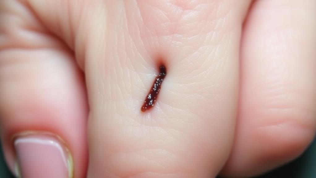 black nail fungus causes treatment