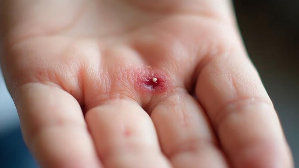 recognizing boil inflammation symptoms