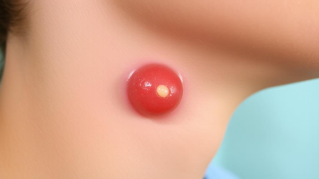 understanding neck boils symptoms